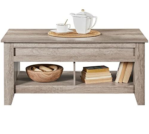 Table Basse Relevable en Bois MDF moderne