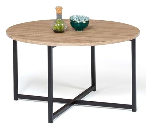 Table Basse Ronde Detroit 70 cm Table Basse Ronde Detroit 70 cm