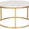 Table Basse Ronde Effet Marbre Beige Table Basse Ronde Effet Marbre Beige