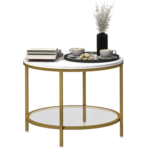 Table Basse Ronde Moderne Effet Marbre Table Basse Ronde Moderne Effet Marbre