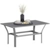 Table d'appoint en métal pour extérieur Table d'appoint en métal pour extérieur