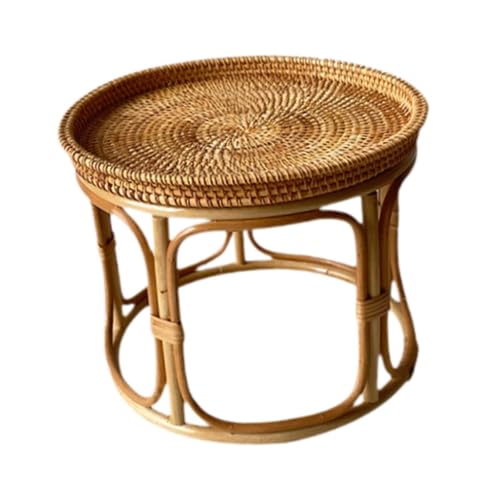 Table d'appoint en rotin moderne 32x25 cm