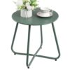 Table Ronde d'Appoint Extérieure HollyHOME Table Ronde d'Appoint Extérieure HollyHOME