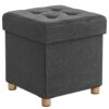 Tabouret de Rangement Pliable SONGMICS