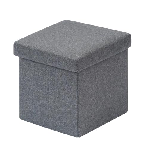 Tabouret Pliant en Lin Polyvalent