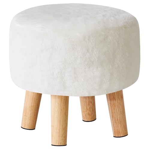 Tabouret Pouf Ottoman Moderne en Bois Massif Tabouret Pouf Ottoman Moderne en Bois Massif
