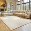 Tapis Crème 160x220 cm Moderne et Pratique Tapis Crème 160x220 cm Moderne et Pratique