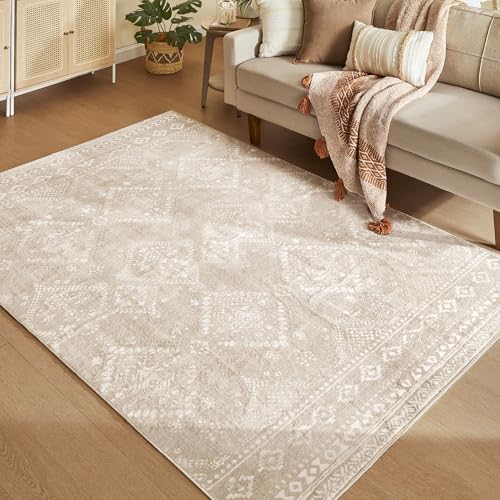 Tapis décoratif SONGMICS beige bohème Tapis décoratif SONGMICS beige bohème