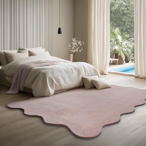Tapis Lina Shape Scallop Rose 160x220 cm Tapis Lina Shape Scallop Rose 160x220 cm