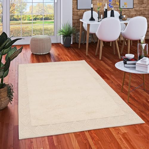 Tapis Shaggy en Laine Naturelle Tapis Shaggy en Laine Naturelle