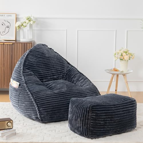 Vamcheer Pouf et Tabouret XXL Confortable Vamcheer Pouf et Tabouret XXL Confortable
