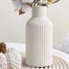Vase en Céramique Blanc YADOBIG
