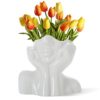 Vase en Céramique Femme pour Décoration Vase en Céramique Femme pour Décoration