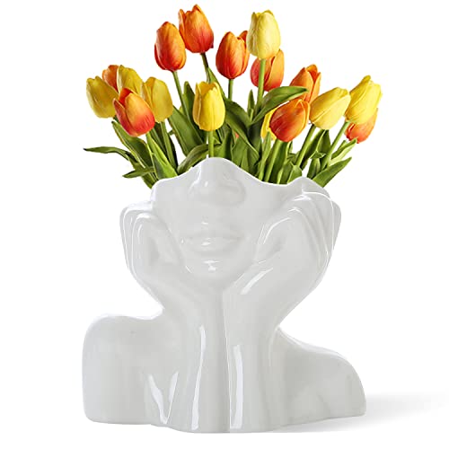 Vase en Céramique Femme pour Décoration Vase en Céramique Femme pour Décoration