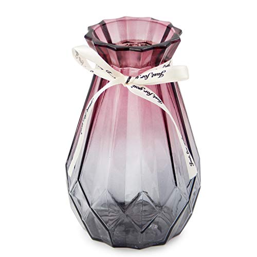Vase en Verre Dégradé Multicolore Vase en Verre Dégradé Multicolore