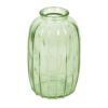 Vase Soliflore en Verre Vert 12 cm