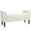 Banc Coffre Rangement Capitonné Élégant Banc Coffre Rangement Capitonné Élégant