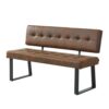 Banc d'angle Sigfrid en Cuir Synthétique Banc d'angle Sigfrid en Cuir Synthétique