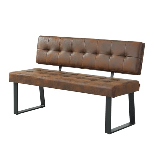 Banc d'angle Sigfrid en Cuir Synthétique