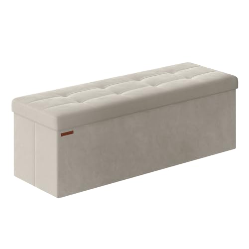 Banc de Rangement Pliable SONGMICS Banc de Rangement Pliable SONGMICS