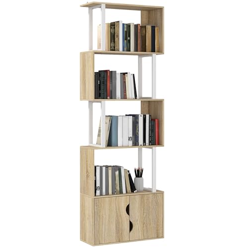 Bibliothèque à 5 Niveaux en S