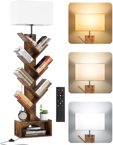 Bibliothèque Arbre avec Éclairage LED