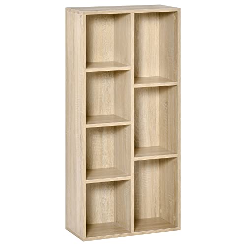 Bibliothèque en Bois avec 7 Compartiments