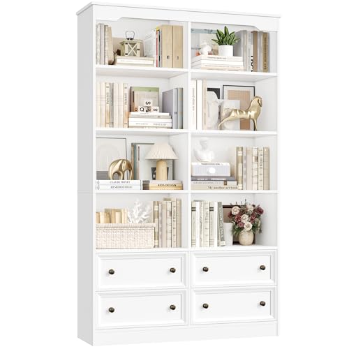 Bibliothèque FirFurd 180 cm avec Tiroirs Bibliothèque FirFurd 180 cm avec Tiroirs