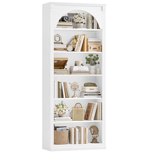 Bibliothèque FirFurd 186 cm avec 6 Étagères Bibliothèque FirFurd 186 cm avec 6 Étagères