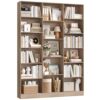 Bibliothèque FirFurd 188cm avec 17 Étagères