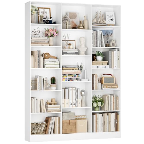 Bibliothèque FirFurd 188 cm avec 17 étagères