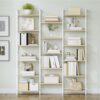 Bibliothèque Hzuaneri avec 17 Étagères Ajustables Bibliothèque Hzuaneri avec 17 Étagères Ajustables