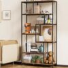 Bibliothèque Moderne avec 5 Étagères Rétro Bibliothèque Moderne avec 5 Étagères Rétro