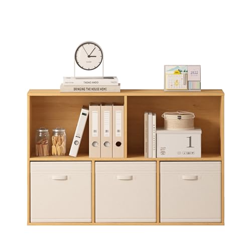 Bibliothèque Modulaire 5 Cubes en Bois