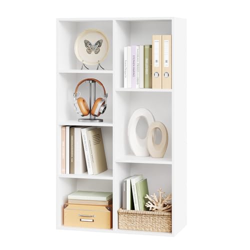 Bibliothèque WOLTU Étagère de Rangement Blanche Bibliothèque WOLTU Étagère de Rangement Blanche