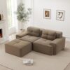 Canapé d'angle convertible modulable 204 cm Canapé d'angle convertible modulable 204 cm