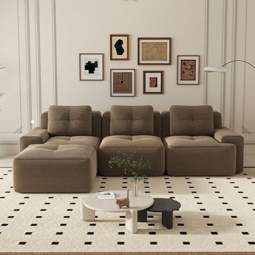 Canapé d'angle convertible modulable 4 places Canapé d'angle convertible modulable 4 places