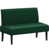 Canapé Velours 2 Places Ergonomique Vert