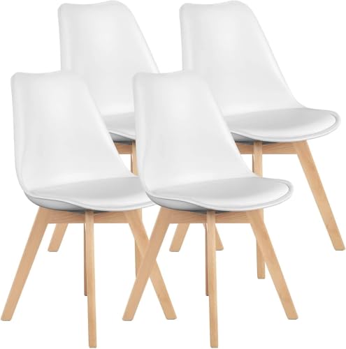 Chaises Scandinaves CEYIRO - Lot de 4 Chaises Scandinaves CEYIRO - Lot de 4