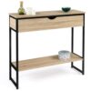 Console 1 tiroir Detroit Design Industriel