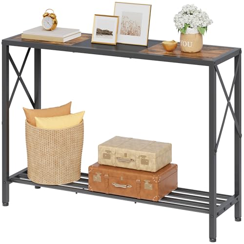 Console de Table Vintage Rustique Tajsoon Console de Table Vintage Rustique Tajsoon