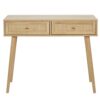 Console en Bois Élégante avec 2 Tiroirs Console en Bois Élégante avec 2 Tiroirs