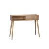 Console Scandinave en Bois avec Niches Console Scandinave en Bois avec Niches