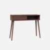 Console scandinave en bois noyer moderne Console scandinave en bois noyer moderne