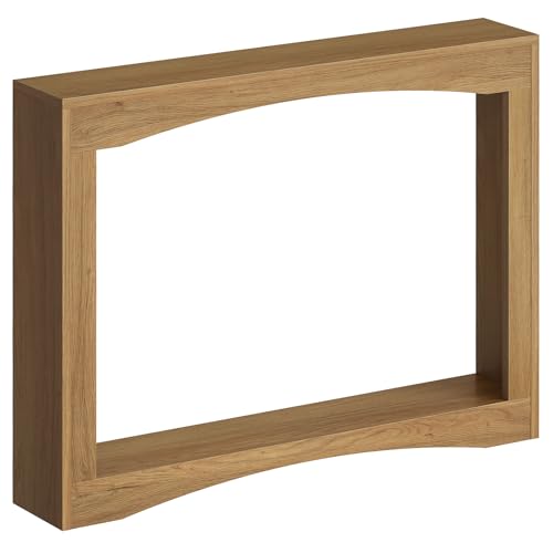 Console Étroite en Bois Noyer Clair