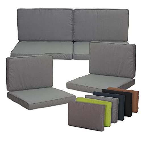 Ensemble de 8 Coussins pour Meubles d'Extérieur Ensemble de 8 Coussins pour Meubles d'Extérieur