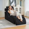 Fauteuil Relax Moderne 1 Place Noir Fauteuil Relax Moderne 1 Place Noir