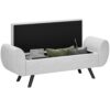 HOMCOM Banc de Rangement Élégeant 53,8L HOMCOM Banc de Rangement Élégeant 53,8L
