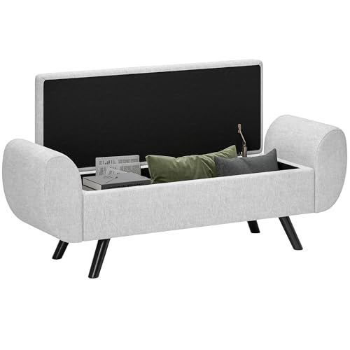 HOMCOM Banc de Rangement Élégeant 53,8L HOMCOM Banc de Rangement Élégeant 53,8L