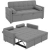HOMCOM Canapé Convertible 3 en 1